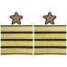 КАПИТАН 2-го Ранга, нарукавный знак офицеров ВМФ СССР, обр. 1943 г.